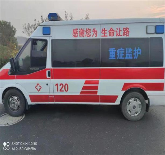 罗定救护车出租服务案例3